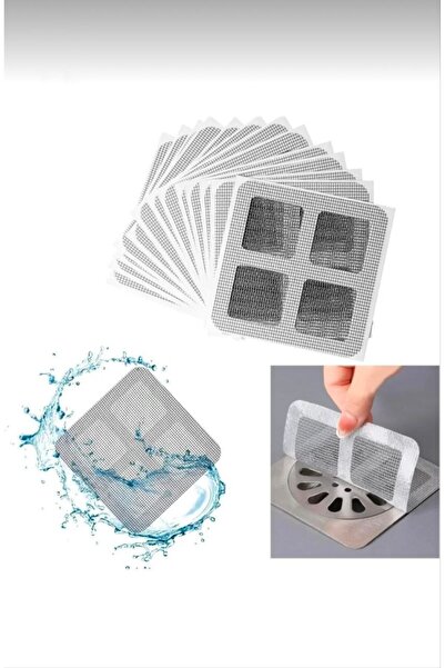 SİTORA Yapışkanlı Gider Koruyucu Filtre Banyo, Balkon, Mutfak Giderlerinde Tı...