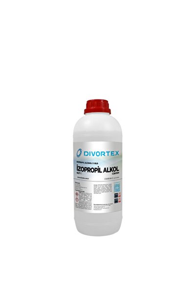 Divortex Ipa Izopropil Alkol C3H70H (% 99.9 Saflık) 1 Litre