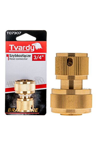 Tvardy Rapid Connector 3/4" Brass-Line, T07307