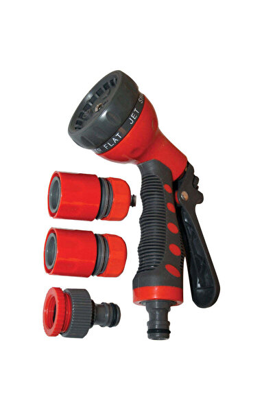 TopGarden Set pistol pentru stropit cu 7 functii si accesorii, 380924