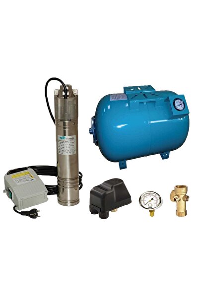 Sumoto Kit complet sistem Hydrofor cu pompă submersibilă ONKM150, rezervor de...