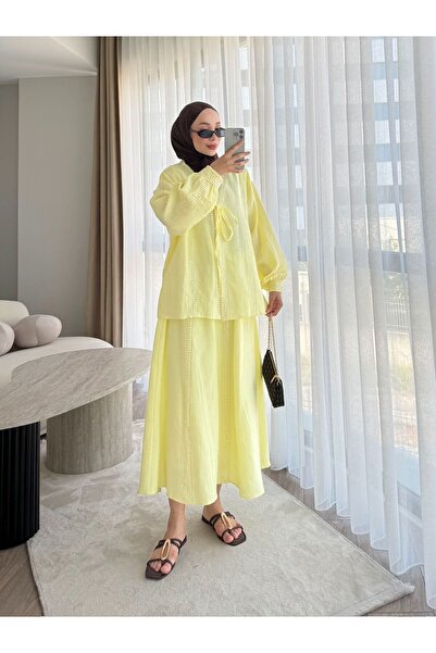 ZARERA طقم ملابس برباط دانتيل