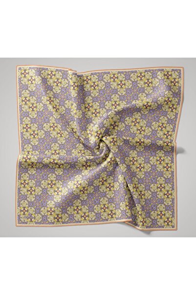 Silk Home Mozaik Desen Soft Pamuk Eşarp