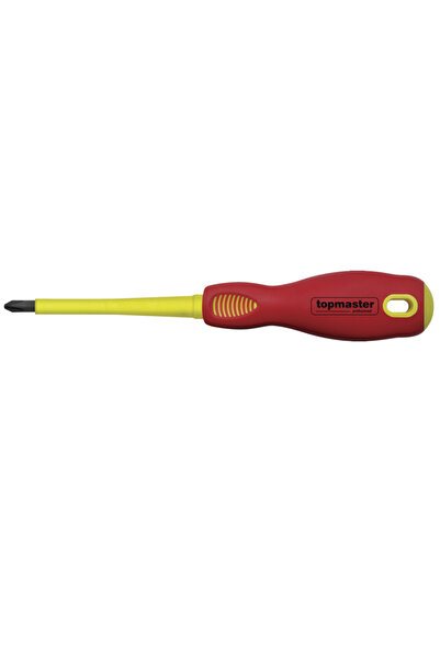 Topmaster Insulated Phillips Screwdriver 1000V Ph2x100mm SVCM, 220117