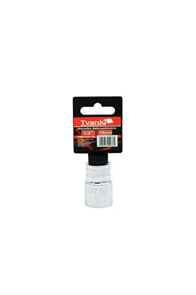 Tvardy 12-point socket 1/2" 18 mm, T00143-18