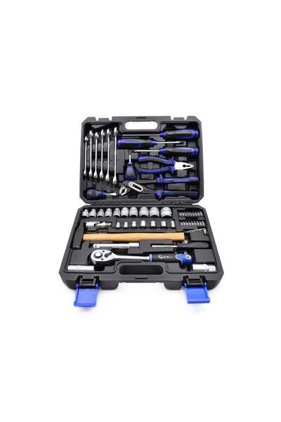 GEKO Set universal de scule 66 piese, G 10105