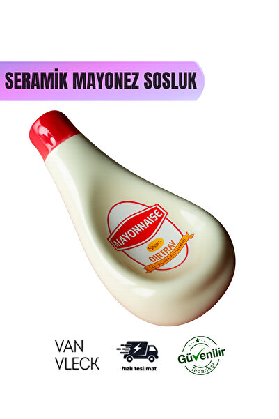 VAN VLECK Ceramic Mayonnaise Sauce Bowl – Stylish, Durable, and Convenient Ki...