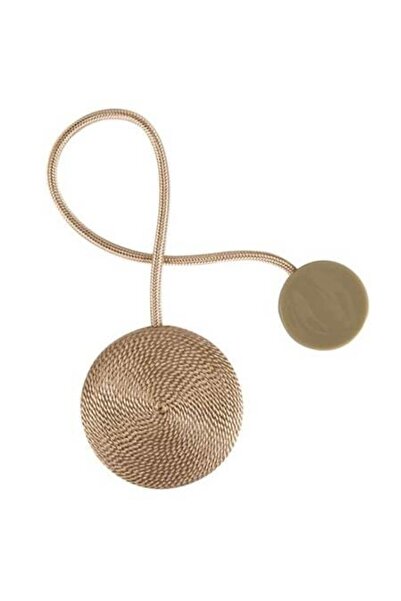 OEM Brosa cu magnet pentru perdea/draperie, crem inchis