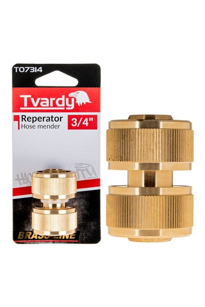 Tvardy Conector reparare furtun alamă 3/4", T 07314