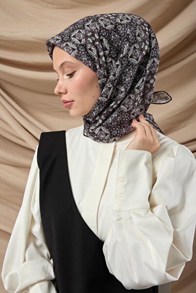 Silk Home Mozaik Desen Soft Pamuk Eşarp