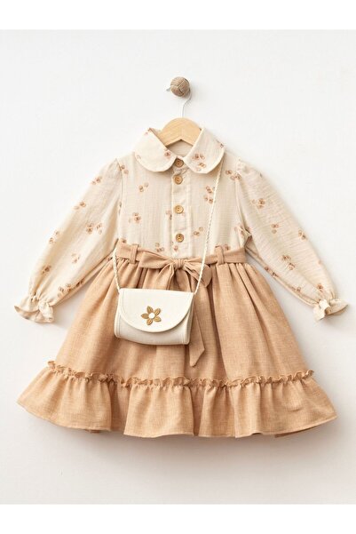 Cherrys Bebek Rochie cu imprimeu balon și geantă