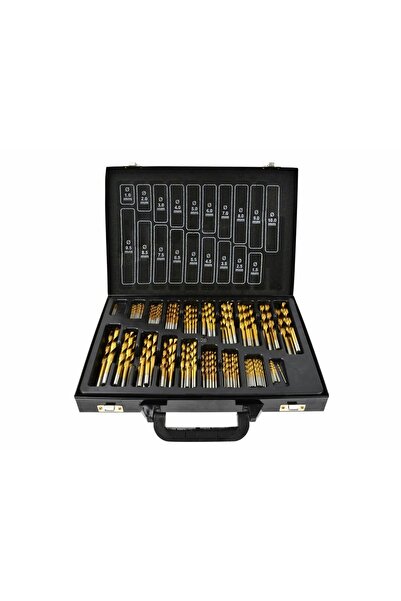 Keltin Set burghie HSS titan pentru metal, 170 bucăți, K00066