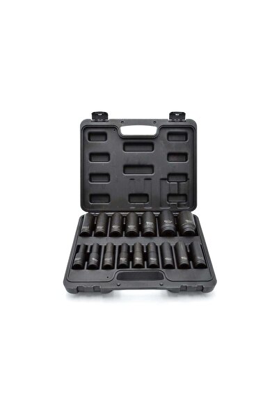 GEKO Set chei tubulare de impact 1/2" 10-32mm 16 buc, G10513