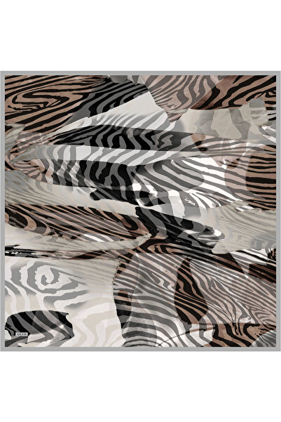 Aker Μεταξωτό κρεπ σατέν κασκόλ