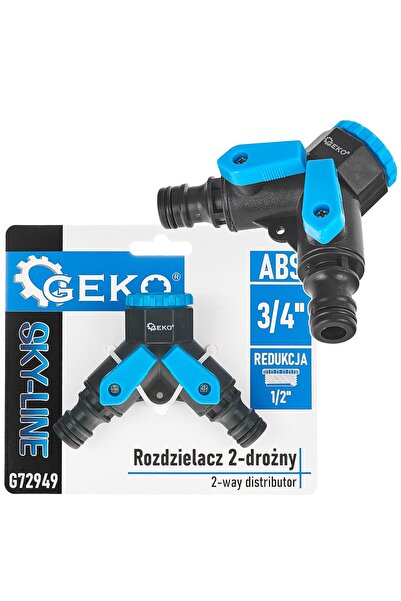 GEKO Conector cu reducție bidirecțională de 3/4" la 1/2", G72949