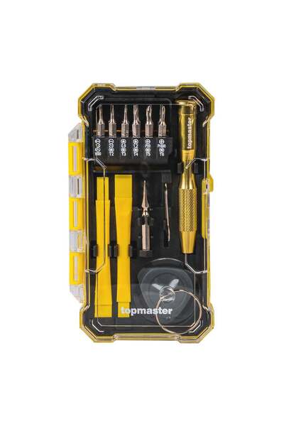 Topmaster Set de biți de precizie, 19 piese, 220141