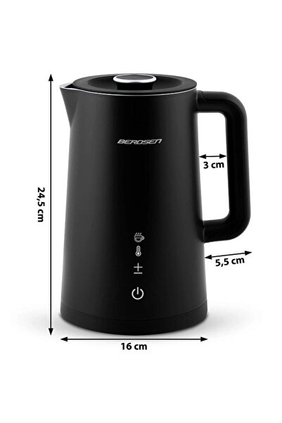 Berdsen Fierbator electric, interiorul din otel inoxidabil, display iluminat ...