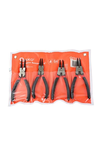 GEKO Set de 4 clești Seeger 160 mm, G01660