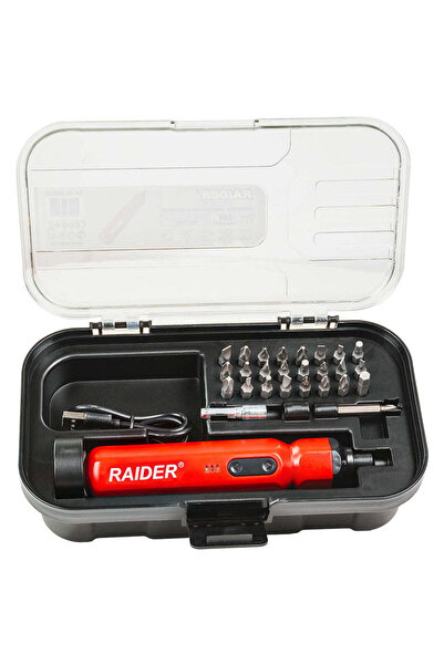 Raider Set de șurubelnițe electrice cu 26 de biți RD-CSC05, 3.6 V, 1.5 Ah, 03...