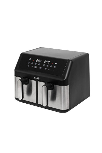 Home Cuptor cu aer cald HGAF29 cu coș dublu, 2 x 4,5L, 2000 W, control digital, 8 moduri