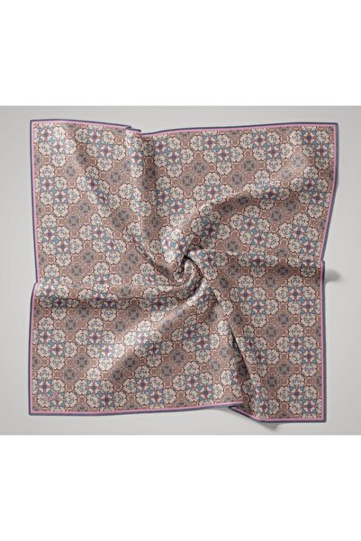 Silk Home Mosaic Pattern Soft Cotton Scarf