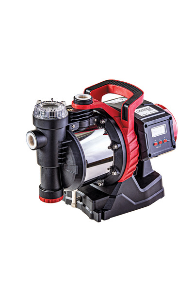 Raider Pompă autoamorsantă 1100W 1" Max 77L/min 45m INOX cu filtru de apă și ...