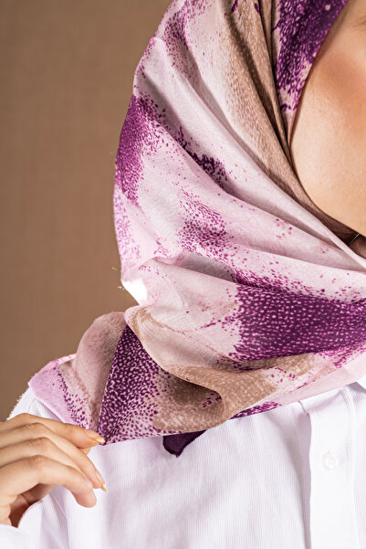 Akel Decode Scarf Pastel Pattern