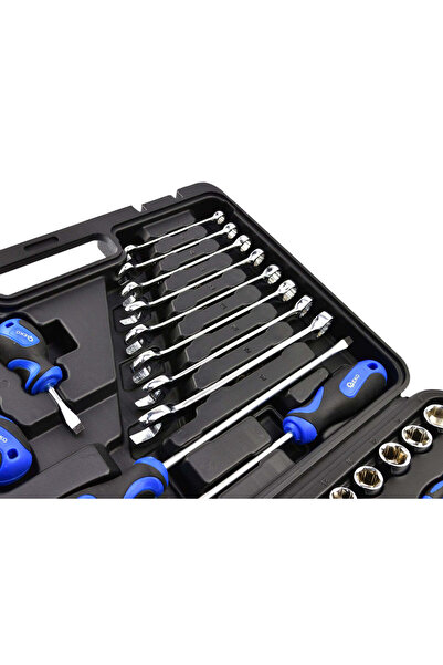GEKO Tool Set, Wrenches and Screwdrivers, 73 Elements, G10108