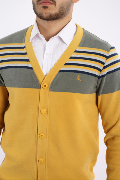 rugatchi Premium Quality Cardigan Thessaloniki Woven with Buttons