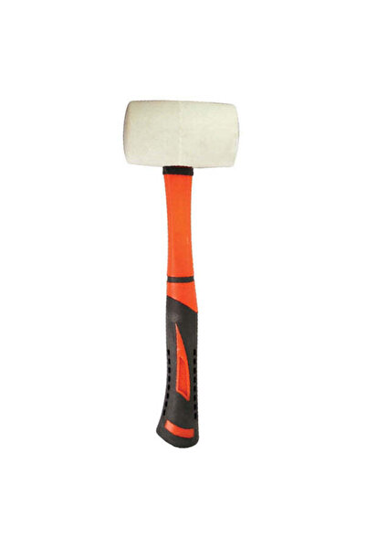 Gadget White Rubber Hammer TPR Handle 445g