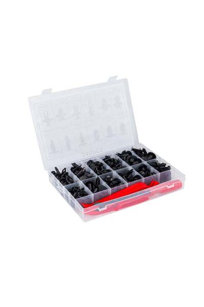 Red Technic Set de cleme universale pentru tapițerie, 240 de piese, Technic R...