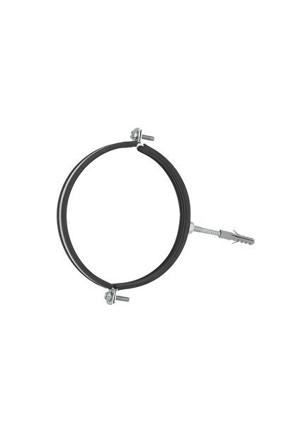 GEKO Clemă metalică cu cauciuc pentru fixarea țevilor pe perete, 4", 107 - 11...