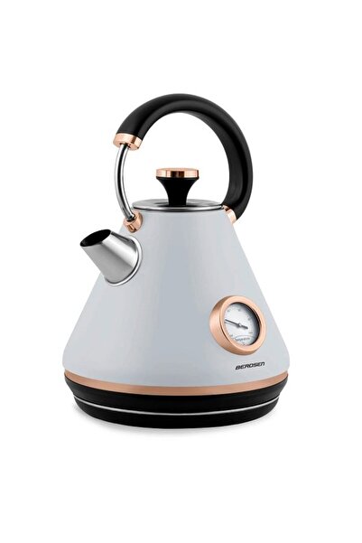 Berdsen Fierbator electric, carcasa metalica, cu capac detasabil, baza pivotanta 360 , indicator de tempe...