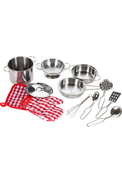 MalPlay Set kitchen metal accessories + backpack, 106596