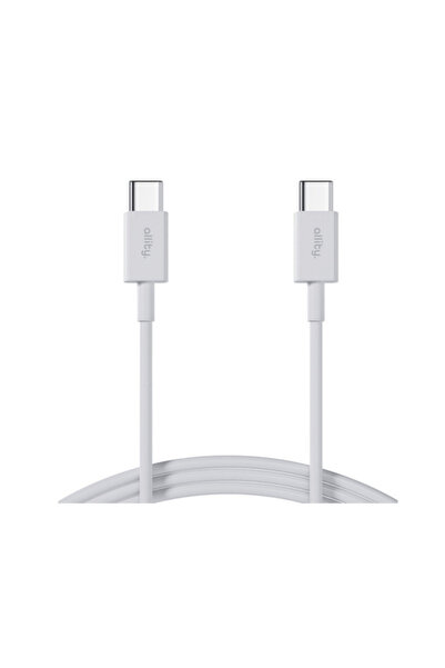 allity Data Cable AUC-03 USB-C - USB-C, 1m, 100W (White)