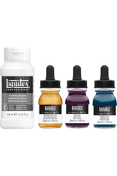 Liquitex تقنية الصب - طلاء أكريليك بألوان عميقة