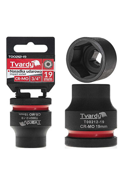 Tvardy Cheie tubulara de impact in 6 puncte, 3 / 4", 19 mm, T00212-19