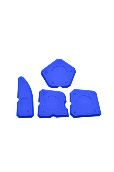 GEKO Spatulă pentru îndepărtarea siliconului, 4 bucăți, G30141