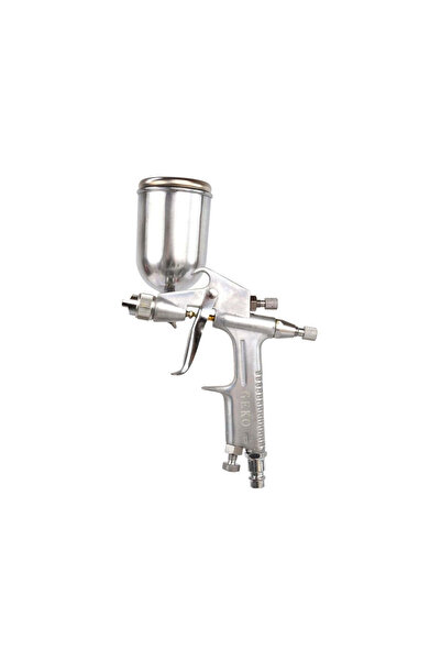 GEKO Pistol de vopsea profesional HVLP cu rezervor de 200 ml, G01187