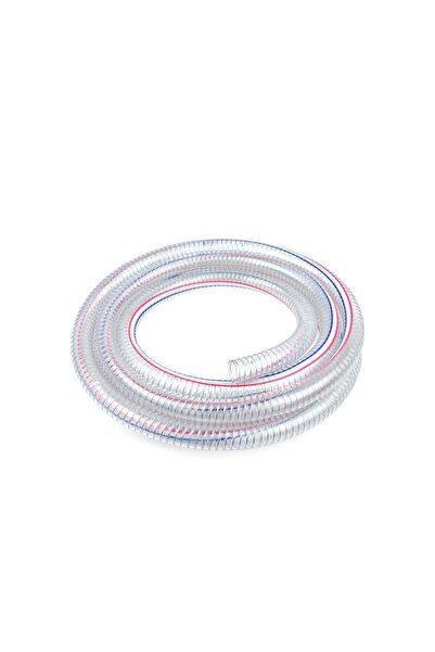 GEKO Furtun absorbtie, 1 inch, 25 mm, aspiratie cu spira metalica, 5 m