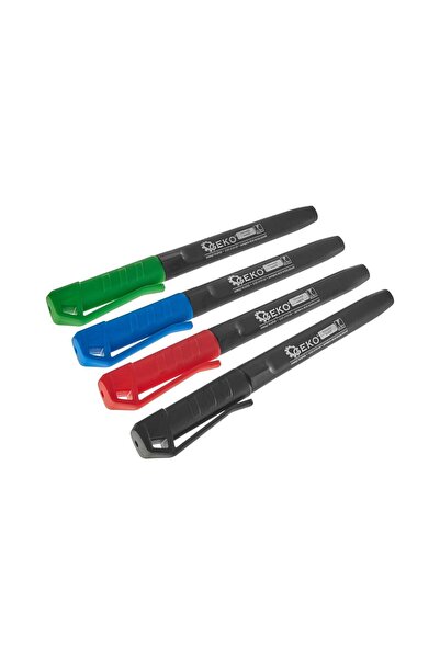 GEKO Set 4 markere de construcții, colorate, 4 mm, G29022
