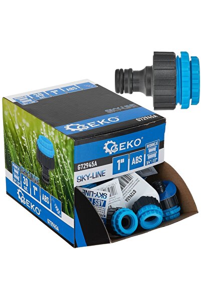 GEKO Set conectori pentru robinet Sky-Line 1" cu reducție la 3/4" și 1/2", 30...