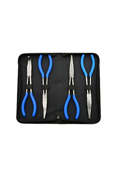 GEKO Set de 4 clești lungi 280 mm, G00826