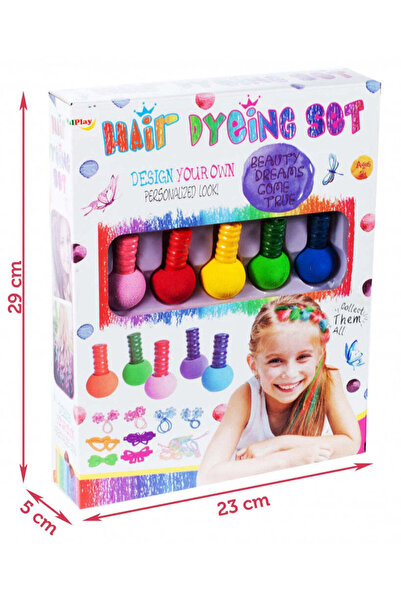 MalPlay Hair Styling Paint Set 33 Pieces, 107266