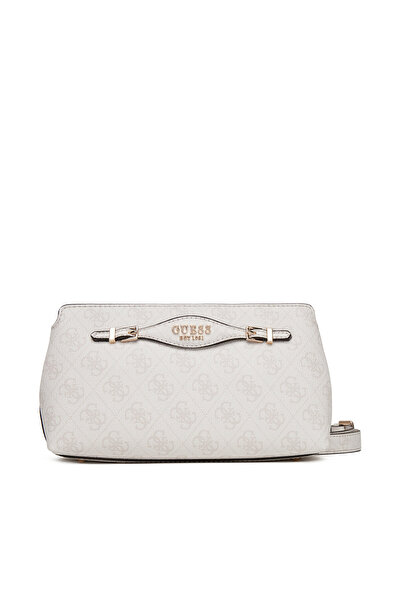 Guess Γυναικεία Τσάντα Χειρός Εκρού HWSG9652120