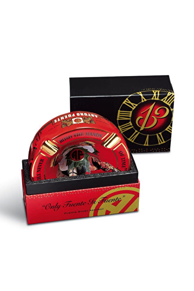 Arturo Fuente Hands Of Time Dörtlü Seramik Küllük - Kırmızı