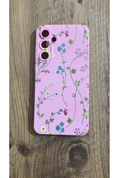 Newon غطاء هاتف سامسونج جالاكسي A35 مطبوع عليه زهور/نباتات مع بطانة داخلية مخ...