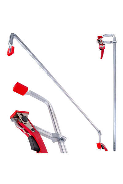Tvardy Woodworking Clamp F-Type with Ratchet, 1000 x 120 mm, T 00592