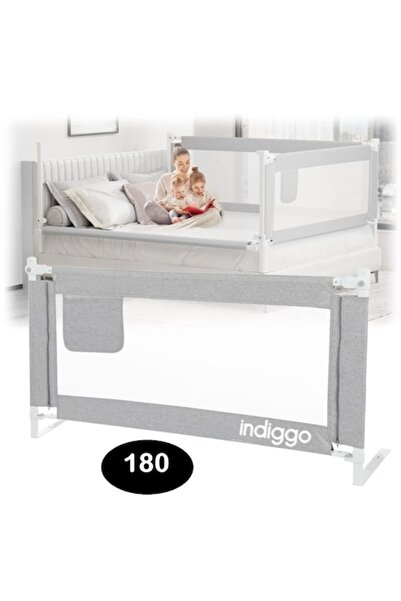 indiggo Προστατευτικό Κάθισμα Κρεβατιού KiddoLock™ 180 cm, Συνδεόμενο, Συρόμε...