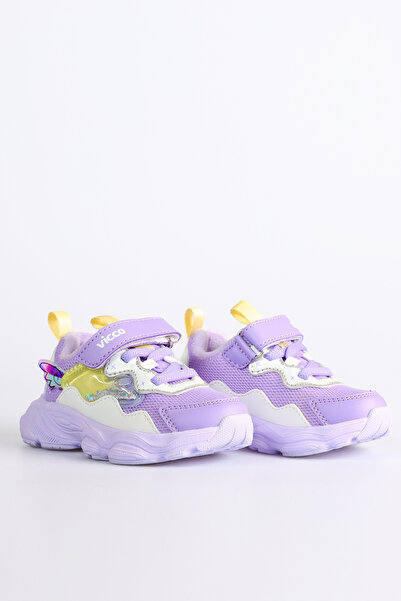 Vicco Kimmy Kız Çocuk Renkli Hafi Cırtlı Spor Ayakkabı 346.24K.309